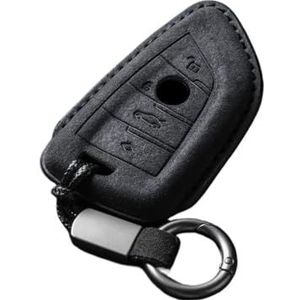 Autosleutel beschermhoes Suède Autosleutel Case Cover Shell Afstandsbediening Sleutelhanger Voor BMW X1 X3 X5 X6 Serie 1 2 5 7 F15 F16 E53 E70 E39 F10 F30 G30(C)