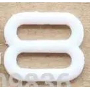 ORGEFY 20 stuks/l (5 maten) BH-gespen binnengespen van kunststof, knopen voor ondergoed accessoires (ss-3050)-12 mm wit 8