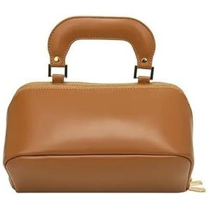 Van de de Zak Kosmetische Zak Modieuze de Grote Capaciteit van de make-upzak Kosmetische Zak, Handbediende Producten, Lichtbruin, Eén maat