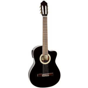 Almeria CC 36 EQ Classic BK Black - 4/4 Klassieke gitaar