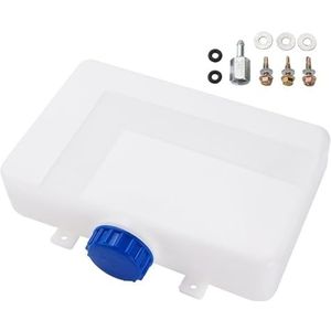 Radiator Expansievat, 6L Stookolie Benzinetank Kunststof Voor Auto Vrachtwagen Lucht Standkachel Brandstoftank Olie Diesel Benzine Opslag Accessoires Compensatievat koelmiddel