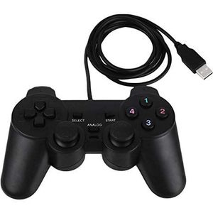 HpyAlwys USB 2.0 bedrade Game Controller Gamepad Joypad voor Laptop PC Computer