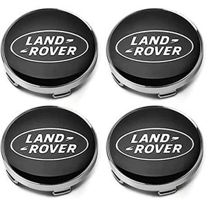 Naafdoppen Voor Autonaaf, Voor Land Rover Range Evoque Defender Discovery Freelander, 60 Mm, Waterdichte Stofdichte Wieldecoratiehoes, Wielnaaf Met Logo-embleemsticker, Exterieuraccessoires