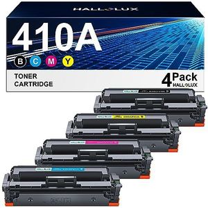 410A CF410A Toner Compatibel met HP 410X 410A CF410A CF410X Multipack Tonercartridge Laserjet Pro MFP M477fdw M377dw M477fdn M477fnw M452dn M452nw M452dw (4-pack, zwart, cyaan, magenta) ta, geel)