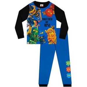 LEGO Ninjago Pyjama's | Kai, Jay en Lloyd Jongens Pyjama's | Ninja Pyjamas Voor Jongens | Jongens Pyjama Sets | Veelkleurig 110