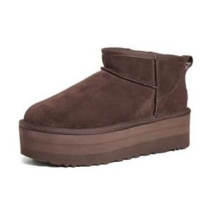 Ugg® Dames Classic Ultra Mini Platform Enkel laarzen Bruin 38 EU