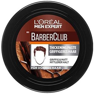 L'Oréal Paris Men Expert Barber Club Thickening Paste gripvast haar, 75 ml
