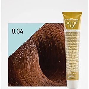 Design Look Color Lux 8.3 Permanente Colour Creme, Light Blonde, Goud, 100 ml