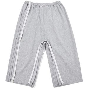 Broeken Met Rits For Patiënten, Broeken For Na Een Operatie, Incontinentiebroeken, Gemakkelijk Aan En Uit Te Trekken For Mannen En Vrouwen(XL)