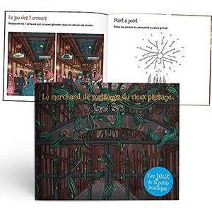 Le Marchand de Sortilèges du oude Passage - speelboek - cadeau-idee - 4 tot 7 jaar - zachte omslag - 17 x 20 cm - 12 pagina's - gemaakt in Frankrijk
