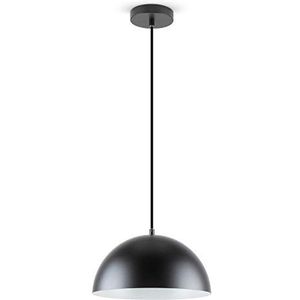 LED Universum Hanglamp ""Jada"" zwart, 30 cm x 125 cm, E27 fitting, max. 40 W, hanglamp, plafondlamp, woonkamerlamp, kinderkamerlamp, metaal