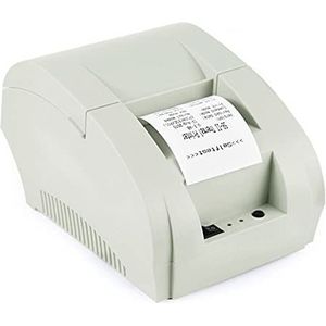 Etiketprinters 58mm Bluetooth thermische ontvangstprinter Draadloze POS-printer for mobiele telefoon Windows Support Cash Lade (Color : 5890k usb white)
