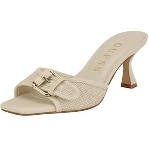 GUESS Dames Dista hak sandaal, ivoor 150, 3 UK, Ivoor 150, 36 EU