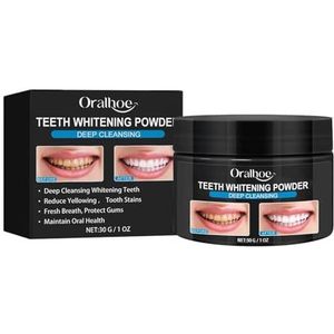 Tandenbleekpoeder Met Actieve Kool - Verwijdert Vlekken, Maakt Tanden Witter, Elimineert Slechte Adem En Herstelt De Mondgezondheid(3PCS)