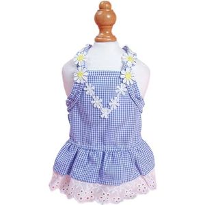 Mooie Puppy Bloemen Jurk Rok Trouwjurk Kant Outfit Prinses Rok Lente Zomer Kostuums Pet Outfit