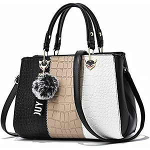 Sipobuy Wave Vrouwen Handtassen Messenger Bag Dames Elegant Schouder Vrouwelijke Tas Tote Voor Vrouwen (Khaki)