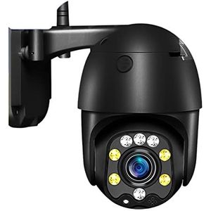 Buitenbeveiligingscamera 4G Sim-kaart Cctv Ip Camera Outdoor 5MP Video Surveillance Ptz Security Camera Kleur Nachtzicht Smart home 5X Optische Zoom voor beveiliging van huis binnen/buiten(WiFi Versio