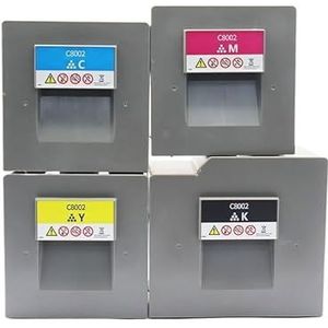 1PC MPC8002 MPC6502 Toner Cartridge for R-coh MP C6502 C8002 Poeder BK700g CMY500g(C)