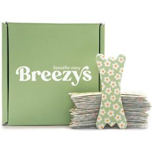 Breezys Neusstrips | Schattige neusademhalingstape voor betere slaap, anti-snurkoplossing, neusverstopping - extra sterkte en comfortabele universele pasvorm | 25 karaat