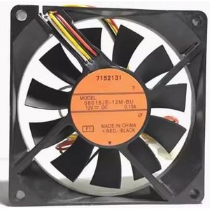 LMNCBVYA Ailsa Hexi 80x80x15mm DC12V 0.13A 4-Wire Fan for Laptops - Ultra Quiet & Efficient Air Solution