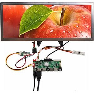 VSDISPLAY 10,3 Pouces 1920x720 850 NIT IPS LCD Écran et Carte SD USB LVDS 50 PIN Controller Board, Support multimédia MP4