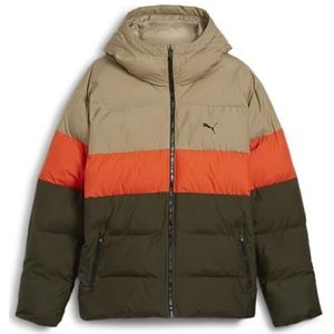 PUMA Pufferjack voor heren XL Dark Olive Green