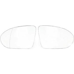 Voordeur Buitenspiegelglas Voor Buick Excelle 2018 2019 2020 Vervanging Reflecterende Lenzen Deur Wing Achteruitkijkspiegel Wit Glas Lens Verwarming Buitenspiegelglas(A pair heating)