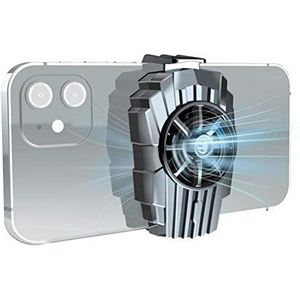Mobiele telefoon koeler, telefoon koeler ventilator, telefoon koelventilator gamepad houder beugel ventilator radiator telefoon spel koeling hulp