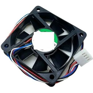 1 stuk voor Sunon 12V 0,59W stille ventilator 6015 60mm 60 * 60 * 15mm EC60151B3-Q00U-Q99 4-pins pwm axiale