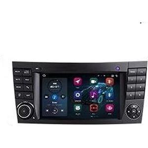 Auto Speler Voor Mercedes Voor Benz E-Klasse W211 G-Klasse W463 Voor CLK-Klasse W209 CLS-Klasse W219 Video Spelers 2 Din Autoradio Stereo Scherm Auto Multimedia (Kleur : CBL-2G32G-B)