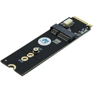 Sintech M.2 M-Key M.2 Key E Module,NGFF WiFi Card to M.2 Key M Adapter Card Compatible for Intel 7260,8260,9260