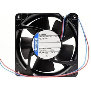 Ebm 4114NHH 24V 520mA 12.5W 12V-30V 12038 12CM axial fan