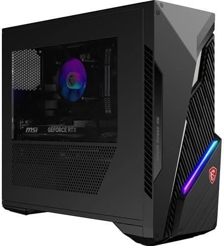 MSI - MAG Infinite S3 - Gaming PC - Zwart - Intel Core i5-14400F - 16 GB - 1000 GB - GeForce RTX 4060