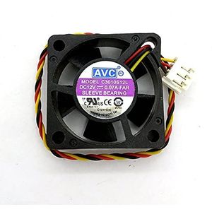 AVC 3010 3cm ultra-quiet micro fan C3010S12L,12V 0.07A 3line hard drive cooling fan