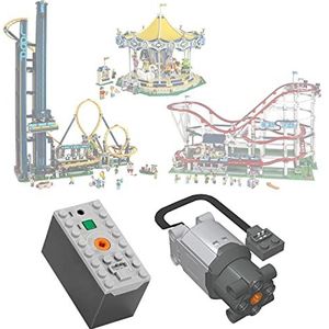 xgrepack Power Functions batterijbak-bouwsteen verdeelde accessoires Power Functions L Motor 88003 voor Lego 10303,10257,10261,10247, Looping-achtbaan (1)
