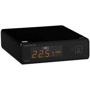 Topping E30 II Lite DAC met AK4493S-chip, USB XMOS XU208, USB-B
