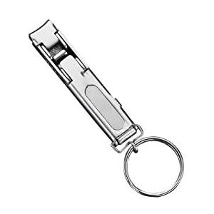 JINGYAN nagelknipper FoldableUltra-thin Portable Stainless Steel Nail Toe Cutter Trimmer Scissor Manicure Pedicure Tool Fingernail Clipper