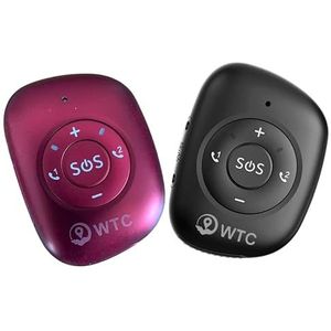 WatchToCare - WTC 22 S - GPS Alarmknop Senioren - Zwart - Waterdicht - SOS Knop