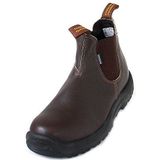 Blundstone Heren Work & Safety Chelsea Boot, Brown Water Resistant, 43.5 EU