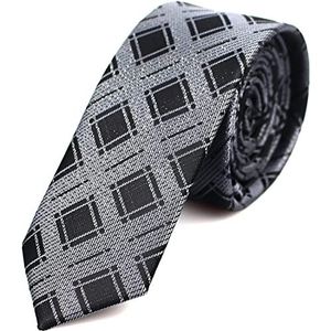 Nieuwe herenstropdassen Polyester geweven stropdas Klassieke mode Zakelijke Bruiloft smokingoverhemd Herenstropdassen(Black)