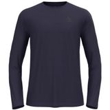 Odlo Zeroweight Chill-Tec hardloopkleding met lange mouwen voor heren, Eclipse hardloopshirt, donkerblauw, M