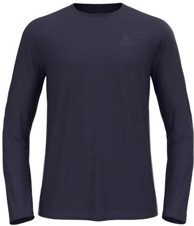 Odlo Zeroweight Chill-Tec hardloopkleding met lange mouwen voor heren, Eclipse hardloopshirt, donkerblauw, M