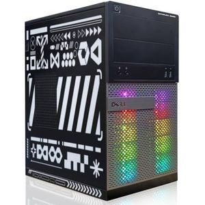 Dell - Desktop RGB Gaming PC - Intel Quad Core I5 tot 3,6 GHz - GeForce GTX 1050 Ti 4 GB GDDR5 - 16 GB RAM - 512 GB SSD - WiFi 600 M - Bluetooth 5.0 - W10P64