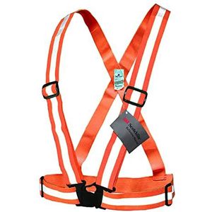 Salzmann 3M Reflecterend vest - Gemaakt met 3M Scotchlite - Veiligheidsvest met verstelbare, elastische banden