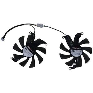 2 stuks/set T129215SU, FY09015M12LPA VGA-koelventilatoren voor videokaarten voor SE JI SHI SJS GTX 1660S GTX1660 Super 6G(T129215SU)