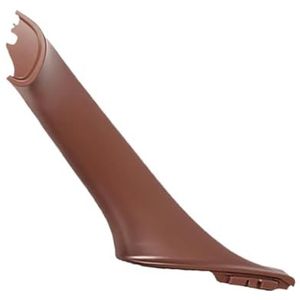 Auto binnen deurklink Voor BMW 5 Serie F10 F11 Auto Links Rechts Binnen Binnendeurgreep Binnendeurpaneel Trek Trim Cover(Red-Brown-Left)