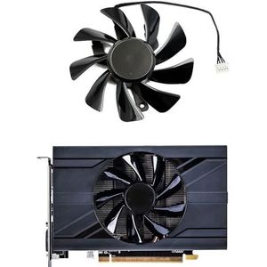 T129215SU RX 570 470D GPU-koeler Videokaartventilator voor Radeon Sapphire RX470D RX570 ITX grafische kaart Koelsysteem