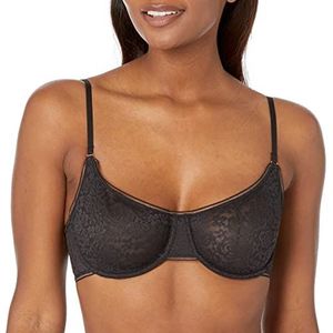 Maidenform Demi-beha voor dames, zwart, 90E