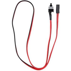 Jumper, voor PC Power, 2Pin ATX Chassis Power Switch Jumper, Power Button Moederbord Jumper, voor ATX Chassis, Switch kabel, 50 cm