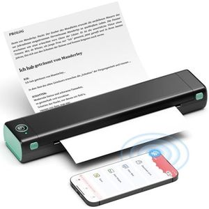 Itari - M08F - Draagbare Thermische Printer - A4 - Mobiel Printen Zonder Internet en Inkt